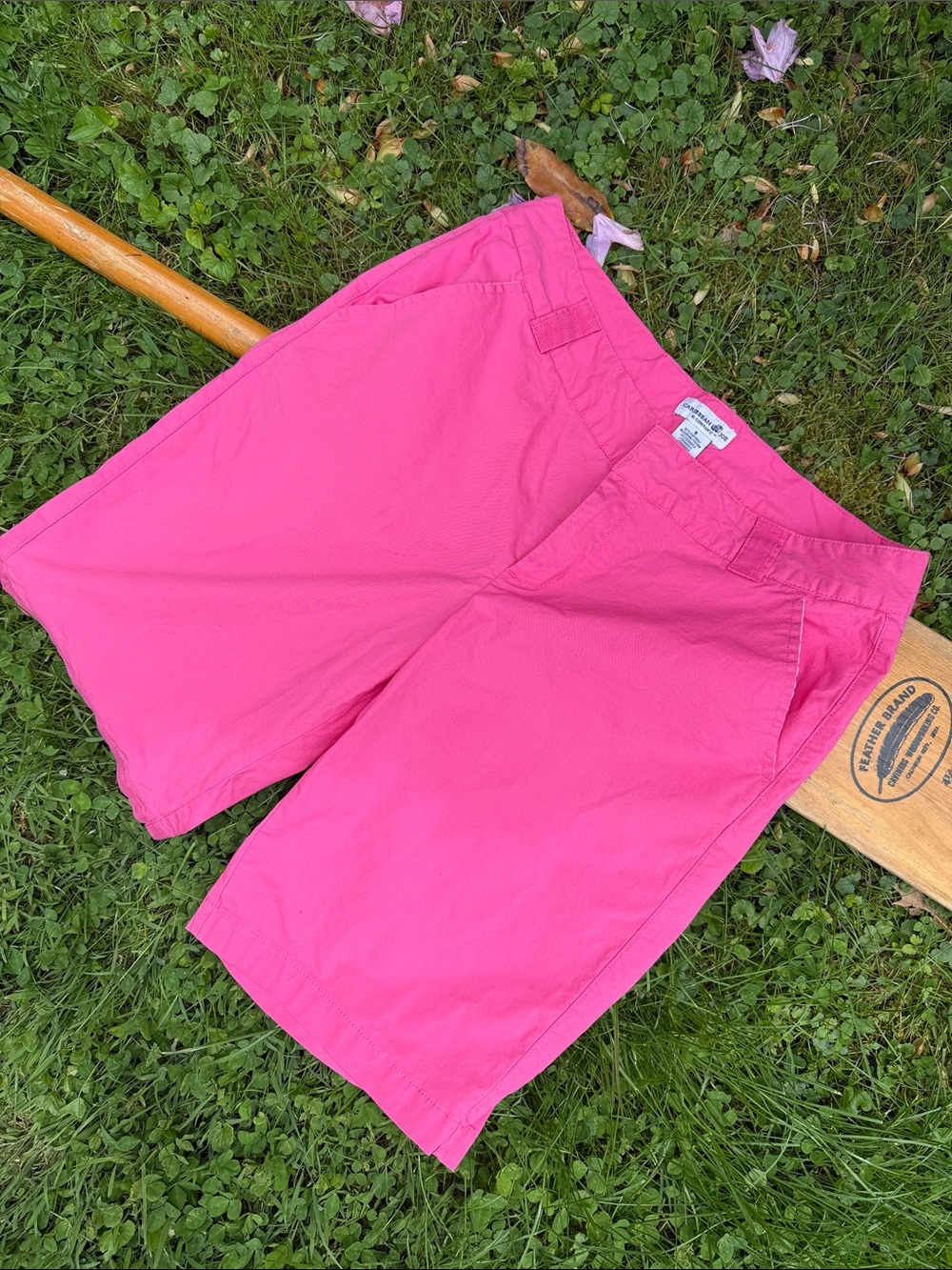 Caribbean Joe & Company Women's Pink Casual Shorts Sz. 8